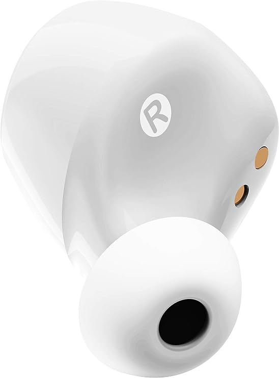 Tecno Hipods H2 True Wireless in Ear Earphones (TWS- White) with Mic, Real Stereo Sound, 24 Hrs of Music, BT 5.0, IPX4 Water Resistance, Noise Cancellation and Smart Touch Controls Tecno Hipods H2 True Wireless in Ear Earphones (TWS- White) with Mic, Real Stereo Sound, 24 Hrs of Music, BT 5.0, IPX4 Water Resistance, Noise Cancellation and Smart Touch Controls